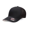 Black Flexfit Trucker Mesh Caps